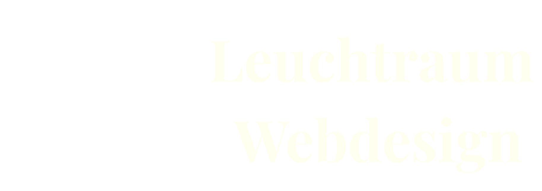 Logo Leuchtraum Webdesign